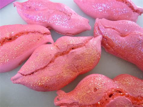 Pink Sparkly Meringue Lips For Valentines Day Diary Of A Mad Hausfrau