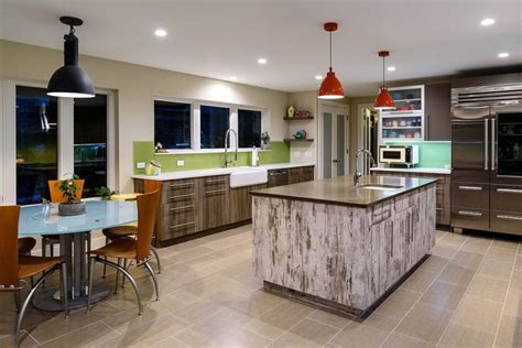 Trendy Colorful Kitchen Backsplashes From Blue And Green To Copper And