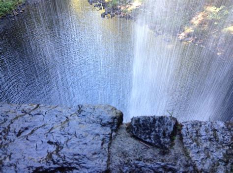 Behind Waterfalls Waterfall Outdoor Water
