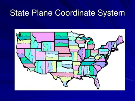 Illinois State Plane Coordinate System Map