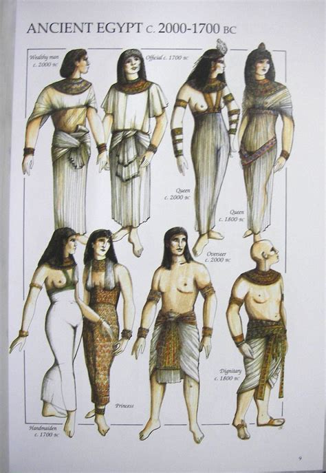 Egyptian Attire Ancient Egypt Clothing Ancient Egypt Fashion Ancient Egyptian Clothing