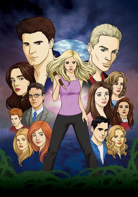 Buffy The Vampire Slayer Fan Art Original Illustration Print Etsy Uk