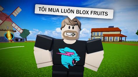 Khi MRBEAST Chơi BLOX FRUITS Blox Fruits MEME YouTube
