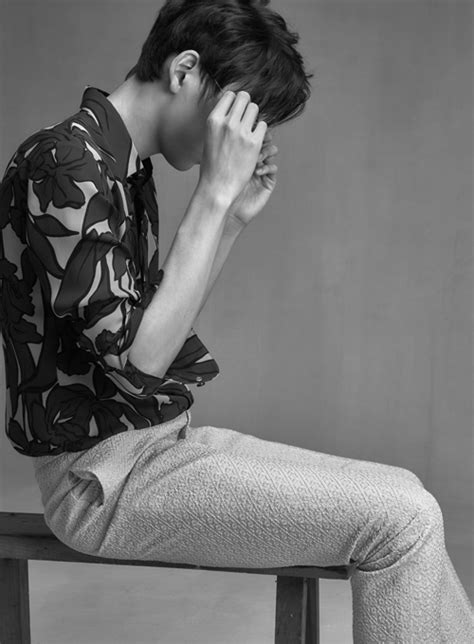 Agencygarten 2016 Ss Kimseoryong Lookbook Model Kim Dong Kyu
