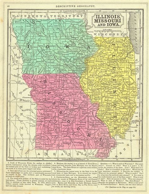 Map Of Missouri And Illinois Together