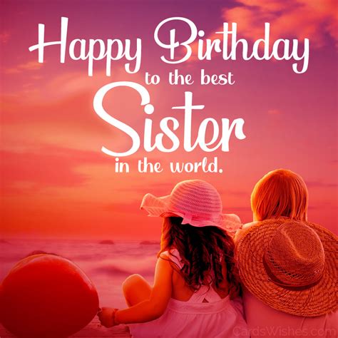 Happy Birthday Wishes For Sister Images