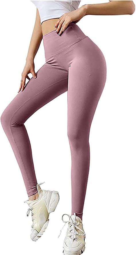 Womens Plus Size Butt Lift High Waisted Yoga Pants Tummy Control Bow