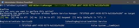How To Update Windows 10 Using Powershell Commands