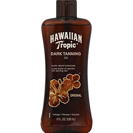 Hawaiian Tropic Dark Tanning Oil ml Bräunungsöle Amazon de Beauty