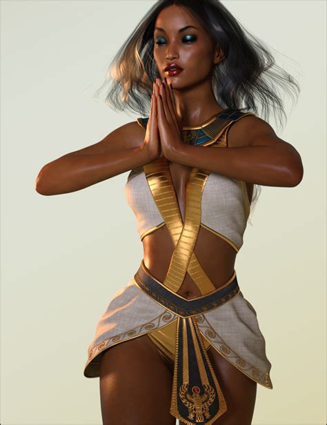 Egyptian Mega Bundle Characters Outfits Hair Poses And Lights Daz 3d