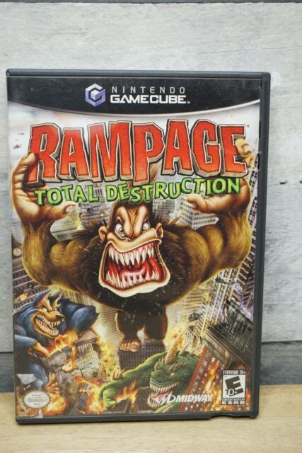 Rampage Total Destruction Nintendo Gamecube 2006 Ebay
