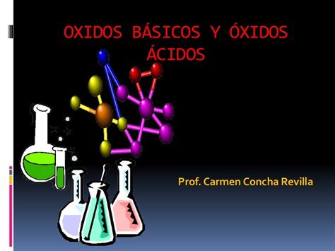 óxidos Básicos Y ácidos