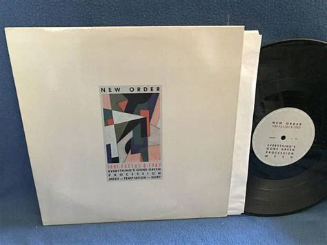 Rare Vintage New Order 1981 1982 Vinyl Lp Etsy Vinyl Rare Vintage
