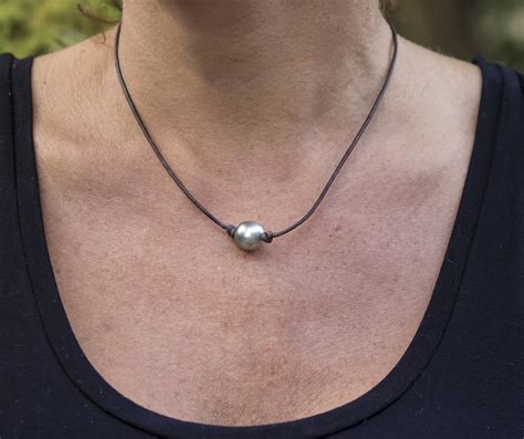 Single Pearl Necklace Niyama Jewelry By Michelle Marocconiyama