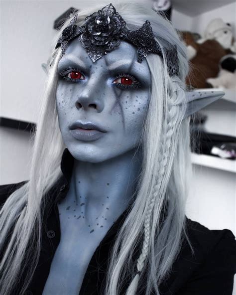 We Love This Beautiful And Deadly Dark Elf Look By The Amazing
