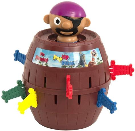 Toy Arena Pop Up Pirate Barrel Try Your Luck Stabbing Pirate To Pop Fun