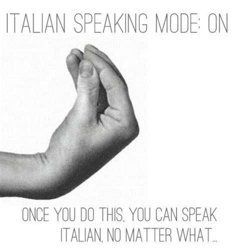 Guide Italian Hand Gestures