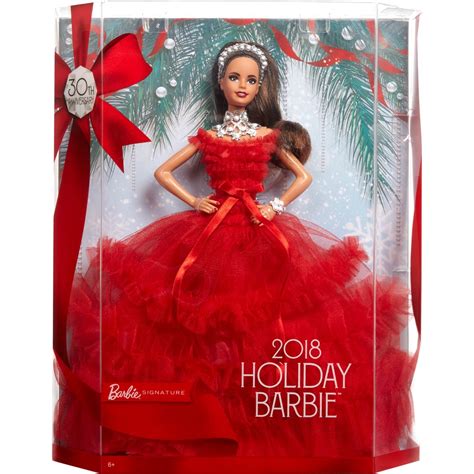 2018 Holiday Barbie Doll Brunette Dolls Baby And Toys Shop The Exchange