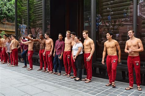 models 2 the shirtless abercrombie and fitch models posed… flickr