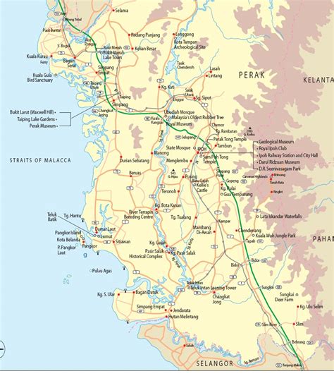 Detailed map of ipoh and near places. A roadtrip to Perak as part of PhotoMalaysia 2008 ...