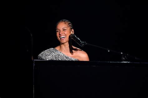 Alicia Keys Hosts An Evening At Theatre At Ace Hotel In Support Of Her