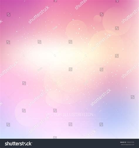 Vector Light Pink Subtle Blurry Glowing Bokeh Background