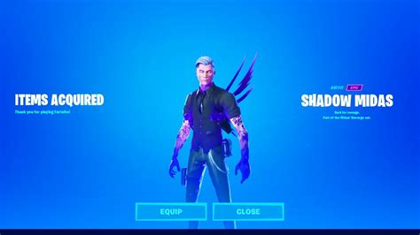 The players can even buy this particular skin with the help of real money but it is suggested to unlock shadow midas by completing the challenges only. HOW TO ACTUALLY UNLOCK SHADOW MIDAS IN FORTNITE! (NEW ...