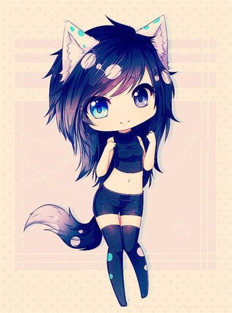 Pixilart This Is The Chibi Wolf Girl Uploaded By Godzillas Son
