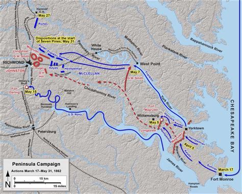 The Battle Of Williamsburg Encyclopedia Virginia