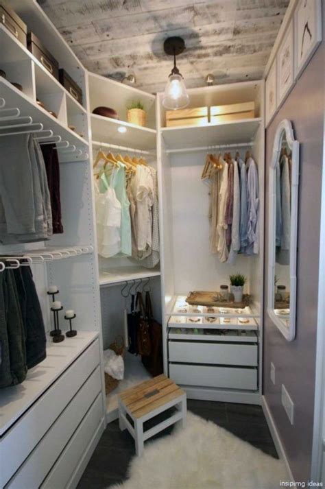 44 Small Spaces Apartment Bedroom Closet Organization Ideas Closet