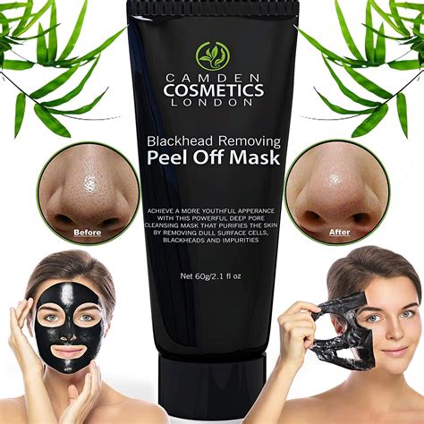 Charcoal Face Mask Blackhead Remover Mask 60 G Black Blackhead Mask