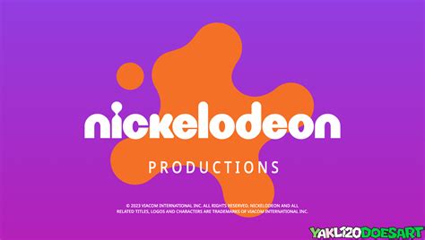 2023 Nickelodeon Productions Logo Remake By Yakl120doesart On Deviantart