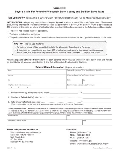 Form Bcr S 220 Fill Out Sign Online And Download Printable Pdf