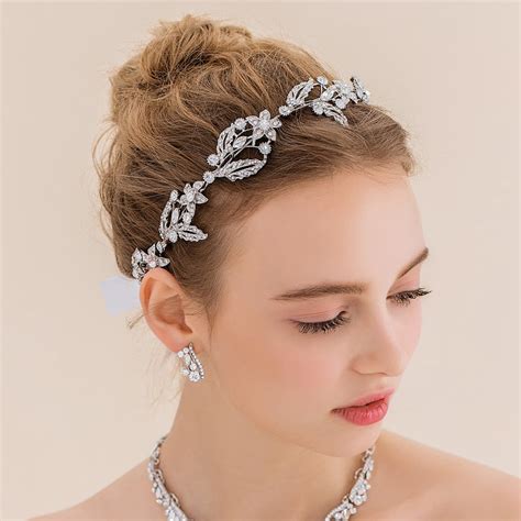 New Vintage Crystal Bridal Headband Luxury Crystal Vintage Bridal