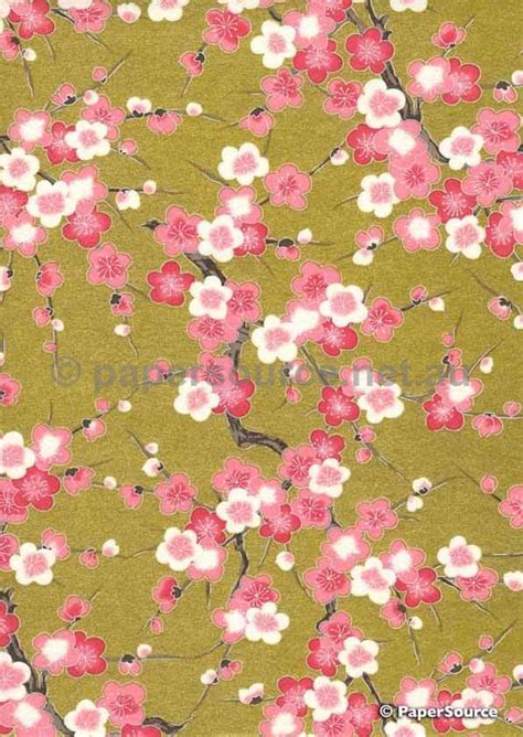 Specialty Paper Japanese Yuzen Chiyogami Washi Handmade Paper Luxe