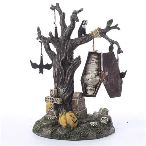 Haunted Halloween Graveyard Tree Fall And Halloween Sale Sales