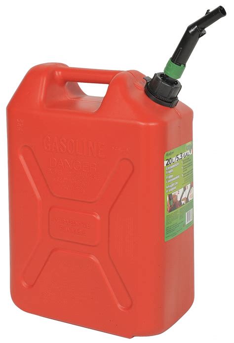 Scepter Gas Can Plastic 5 Gal Capacity 18 1532 Height 13 764