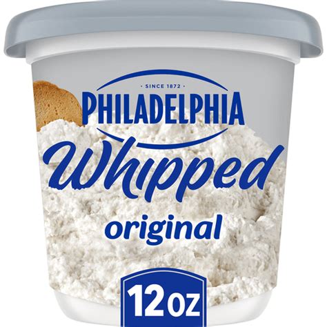 Philadelphia Original Whipped Cream Cheese Spread 12 Oz Tub Cream