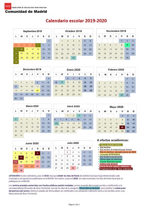 Calendário escolar 2021/2022 cursos de 1º ciclo. Calendario escolar 2019/20 - Padre Piquer