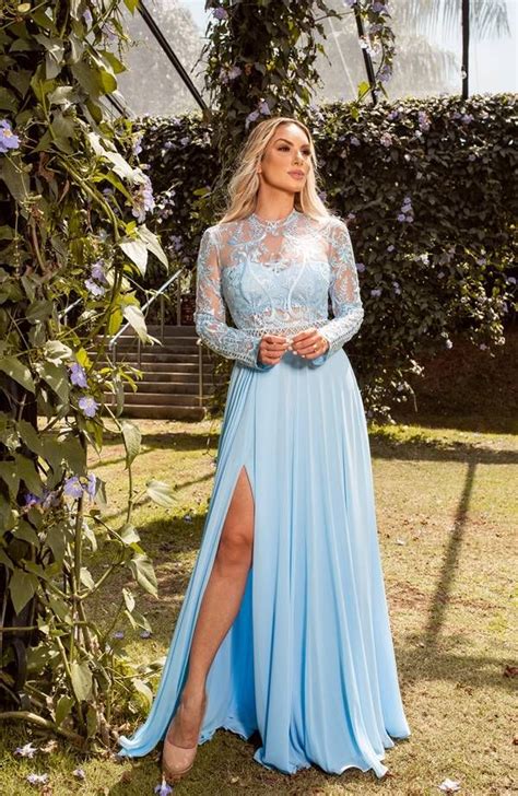 60 Vestidos Azul Claro Para Madrinhas De Casamento 2019 Pronta Pra