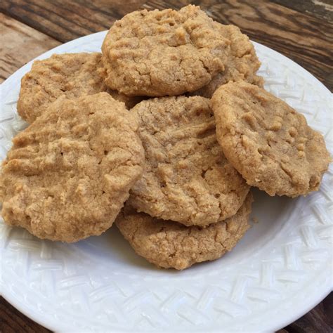 Worlds Easiest Peanut Butter Cookies Only 3 Ingredients Delishably