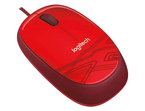 Logitech Mouse M105 Red Mat Computer System