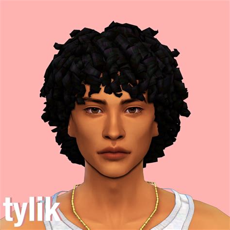 Sims Afro Hair Male Sims Curly Hair Male Hair Sims Body Mods Sims Mm Cc Sims Four