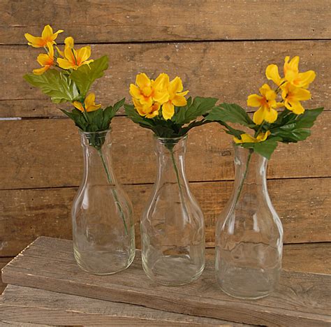 Glass Bud Vase Clear