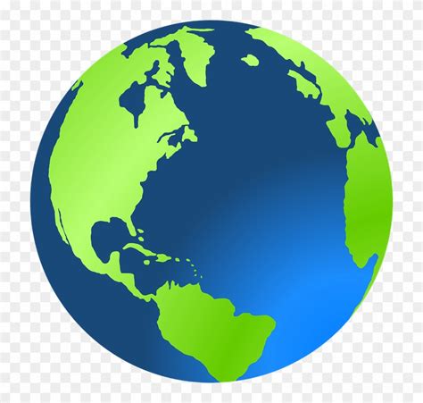 Earth is the third planet from the sun and the only known living astronomical object. Vector Globe Png - Earth Transparent Background Clipart ...