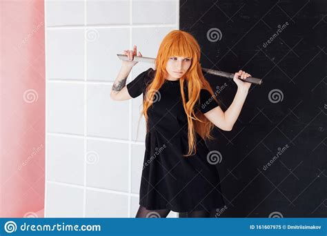 Brown Hair Anime Girl Sword Anime Wallpaper Hd