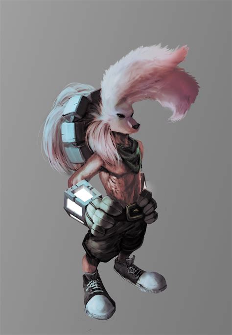 Artstation Character Design Alt Rabbit