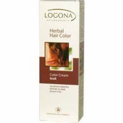 Amazon Com Logona Herbal Hair Color Cream Teak 5 1 Oz Beauty