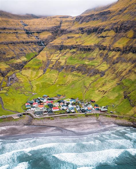 71 People Decided To Live Here Far Far Away Tjørnuvík Faroe Islands