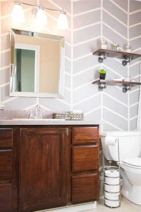 11 Stunning Bathroom Accent Wall Design Ideas The Diy Nuts